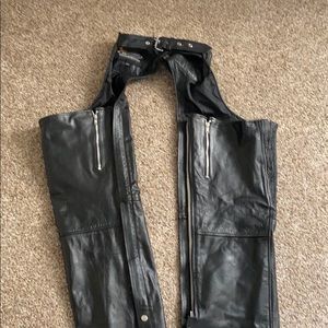 Xelement motorcycle riding chaps